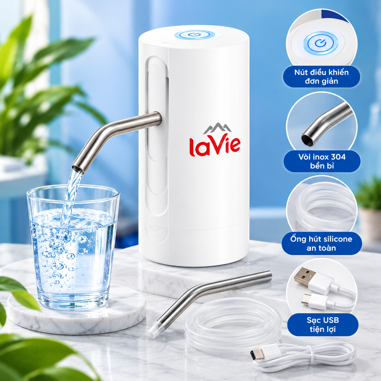 Máy Bơm Nước LaVie Hiện Đại Máy Bơm Nước LaVie Hiện Đại